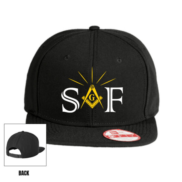 Sumner A. Furniss Lodge #61 Embroidered Black Snapback Hat