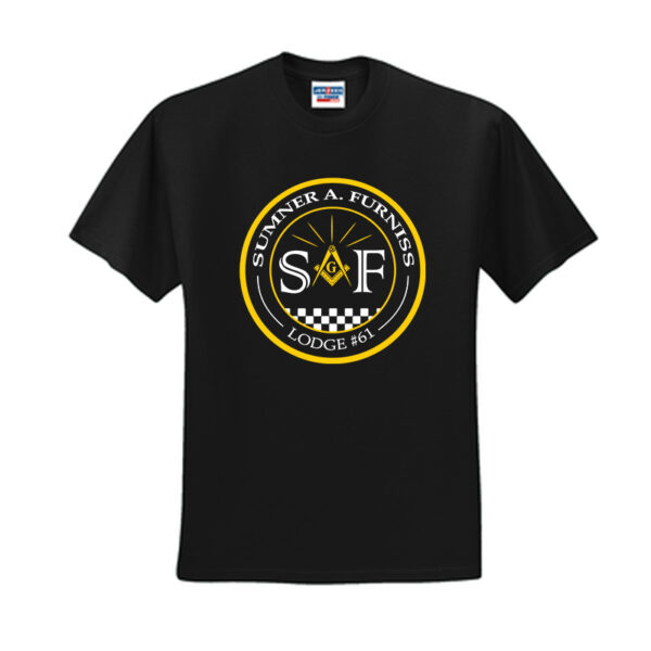 Sumner A. Furniss Lodge #61 Black T-Shirt